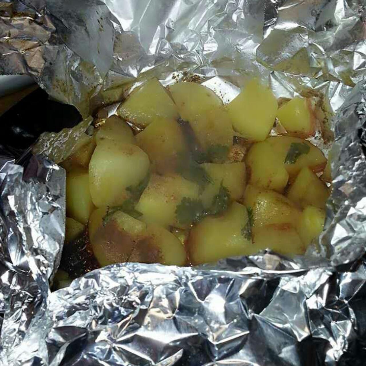 用烤箱做“锡纸土豆”的做法