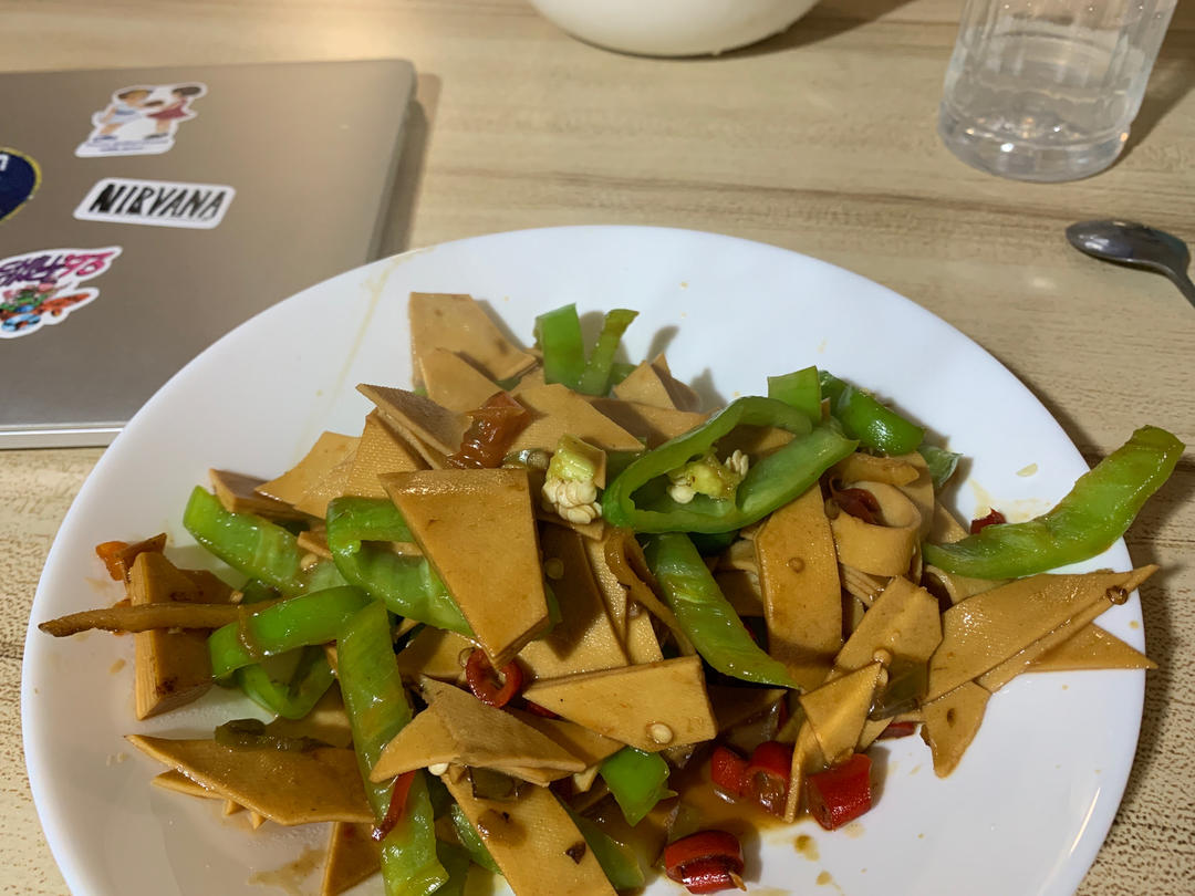 东北尖椒干豆腐