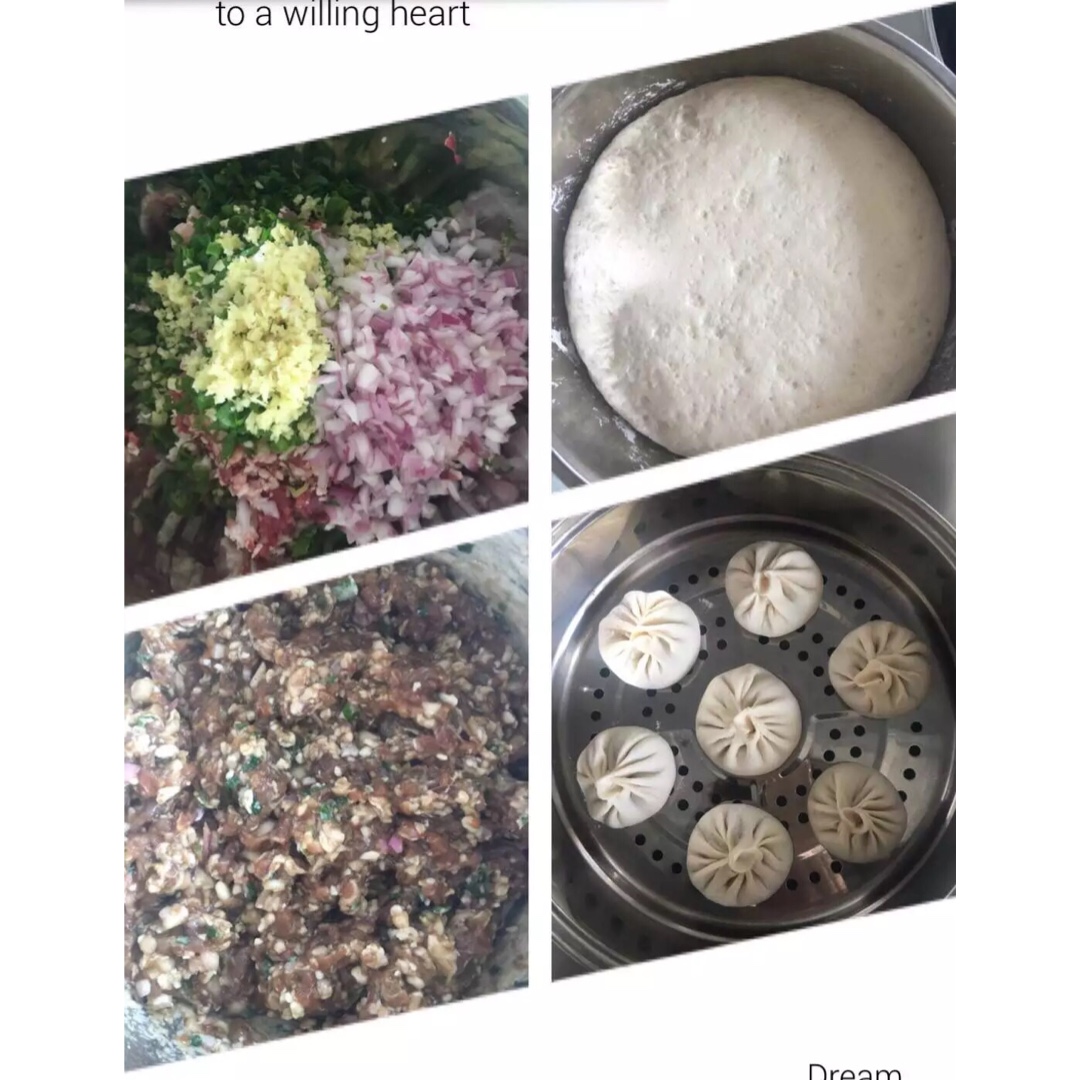 胡萝卜羊肉包子