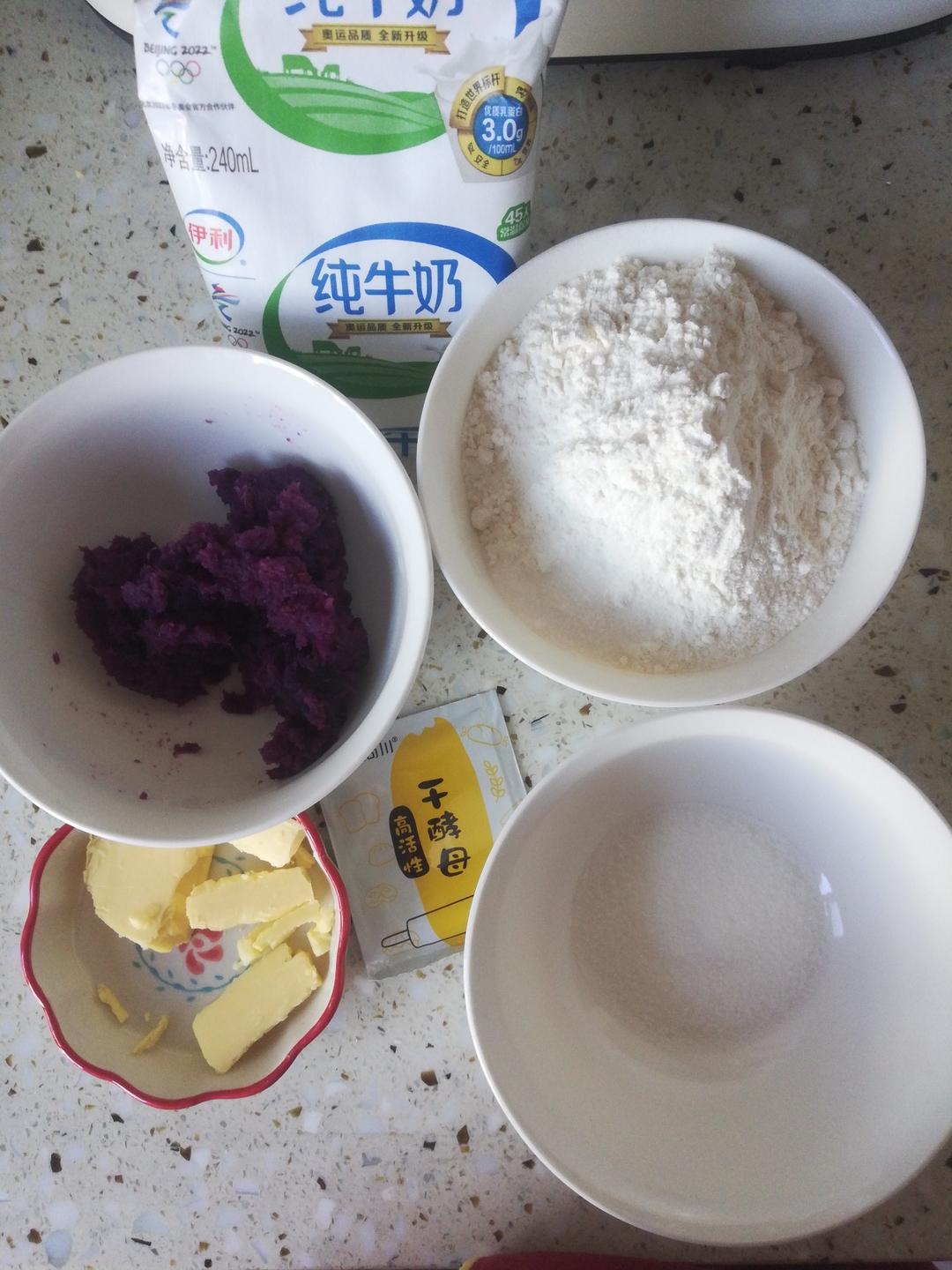 纯奶手撕吐司的做法 步骤1