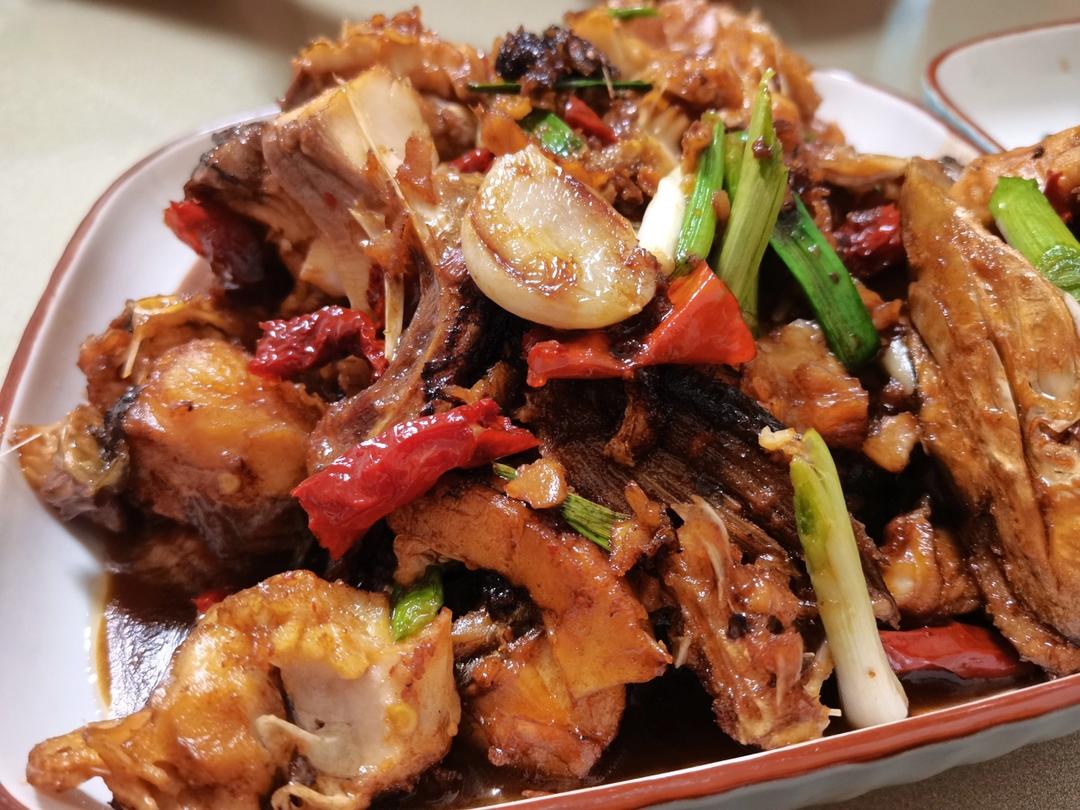 家常红烧鱼块