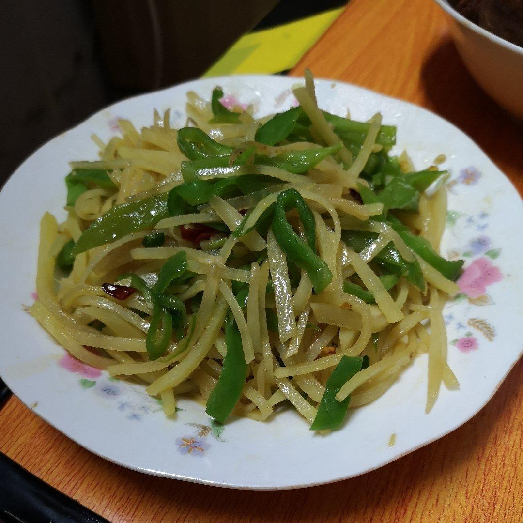 青椒土豆丝