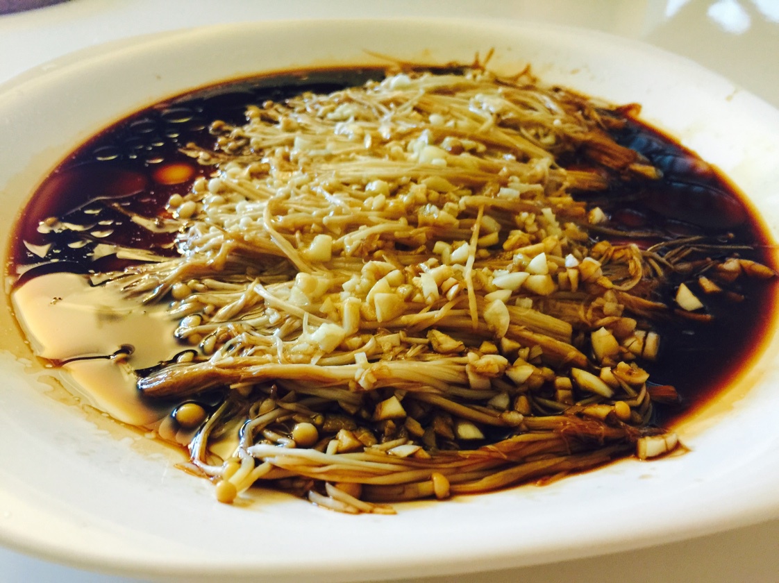 蒜蓉蒸金针菇