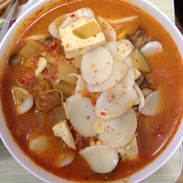 韩国泡菜豆腐汤