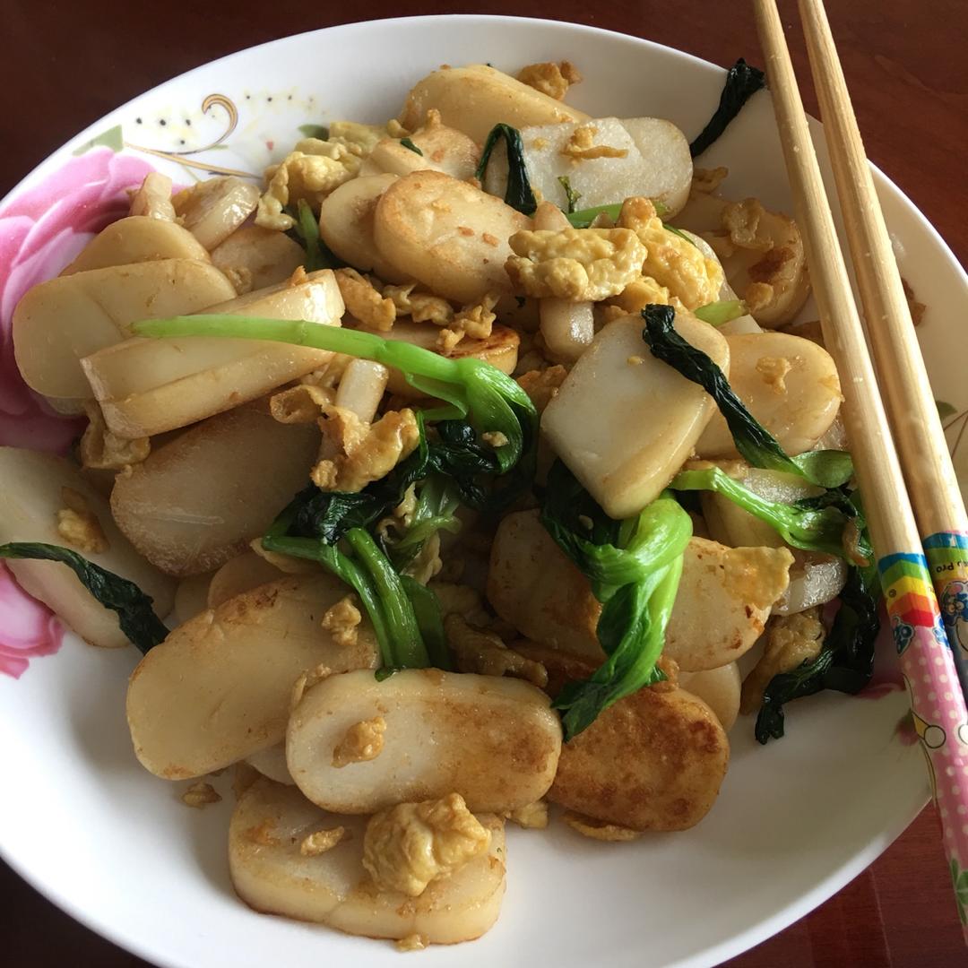 小小吃货爱爱爱做的炒年糕