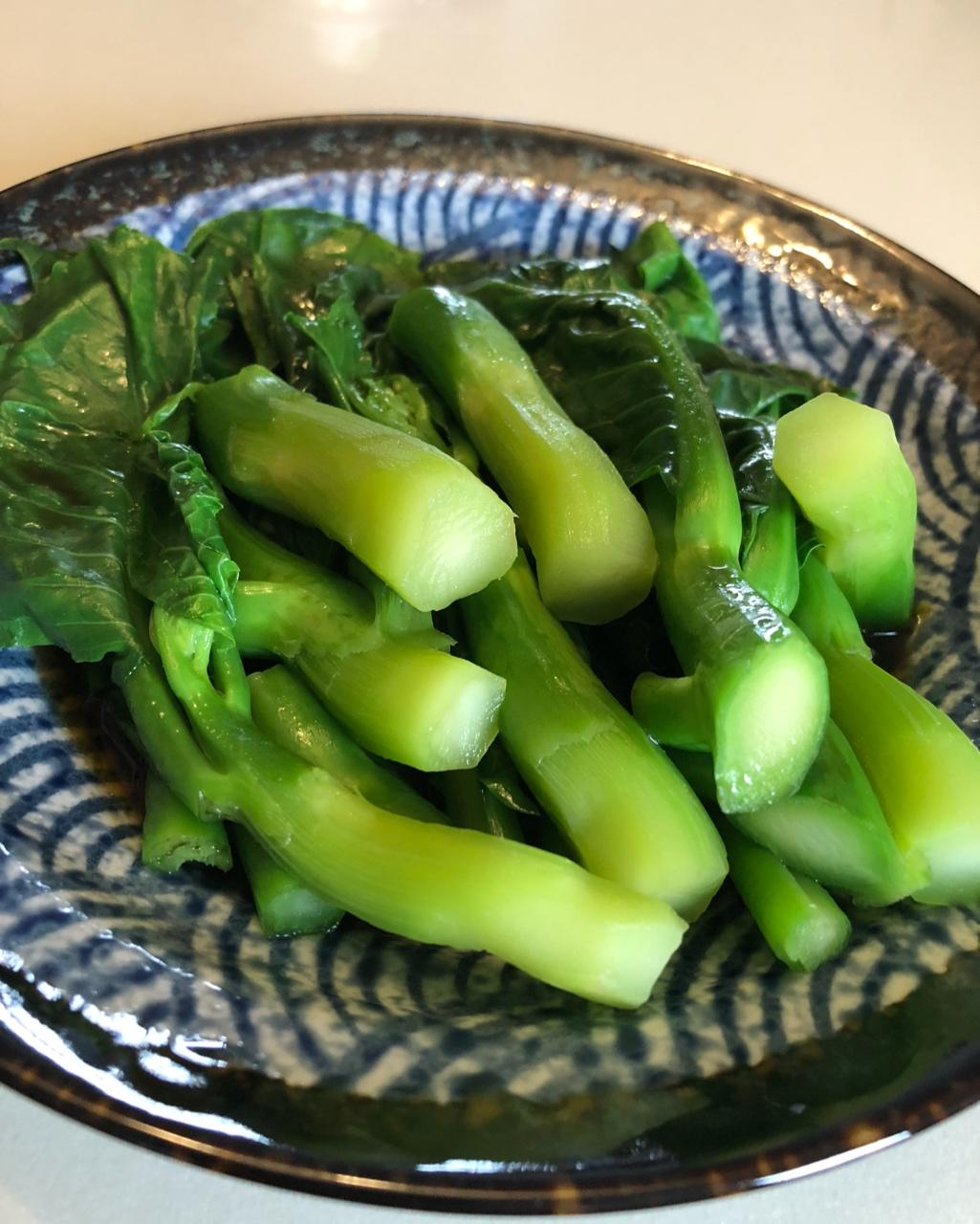 qjgloria做的白灼芥兰