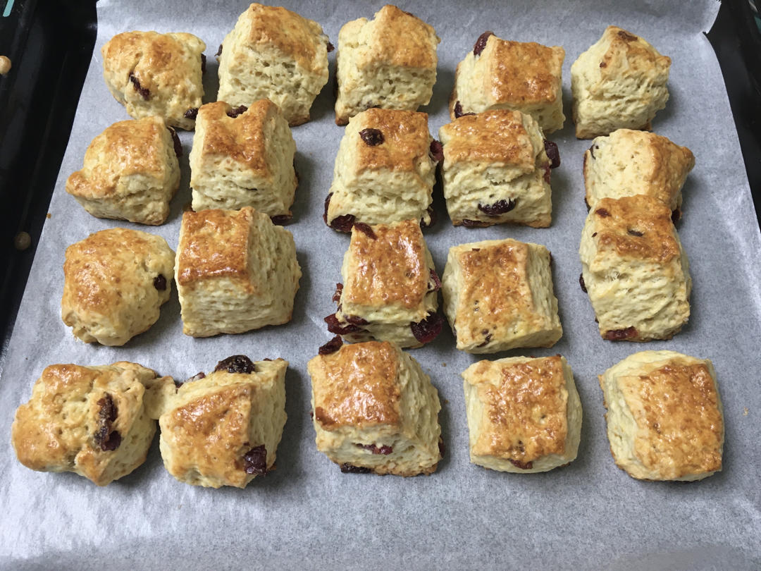 英式司康-蔓越莓司康饼