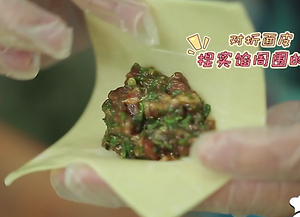 上海菜肉冷馄饨的做法 步骤3