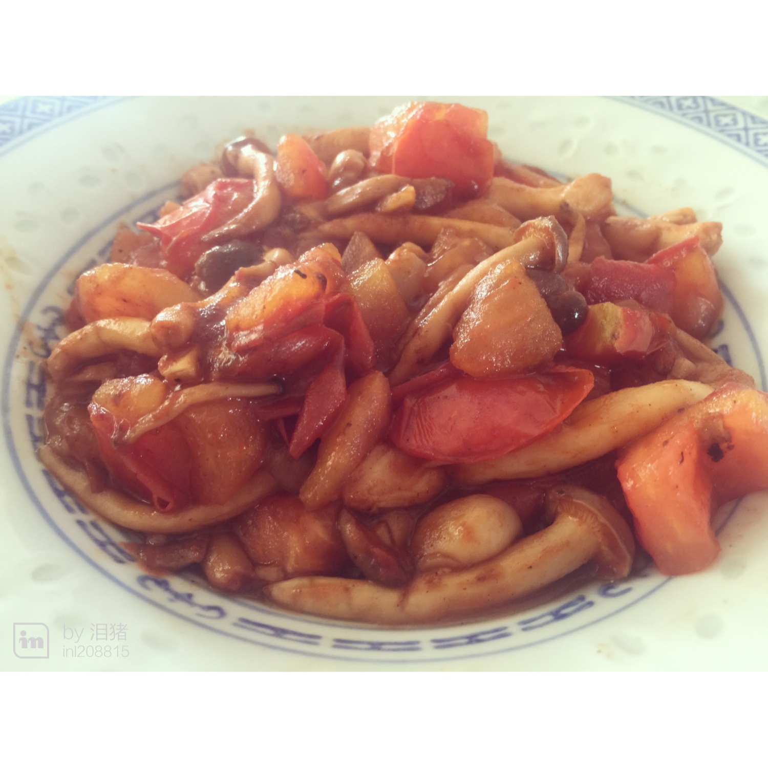 茄汁海鲜菇