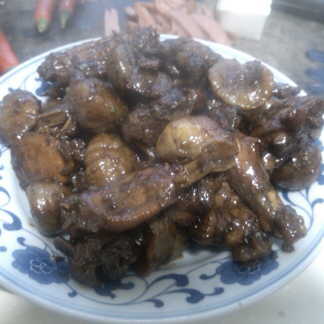 板栗烧鸡