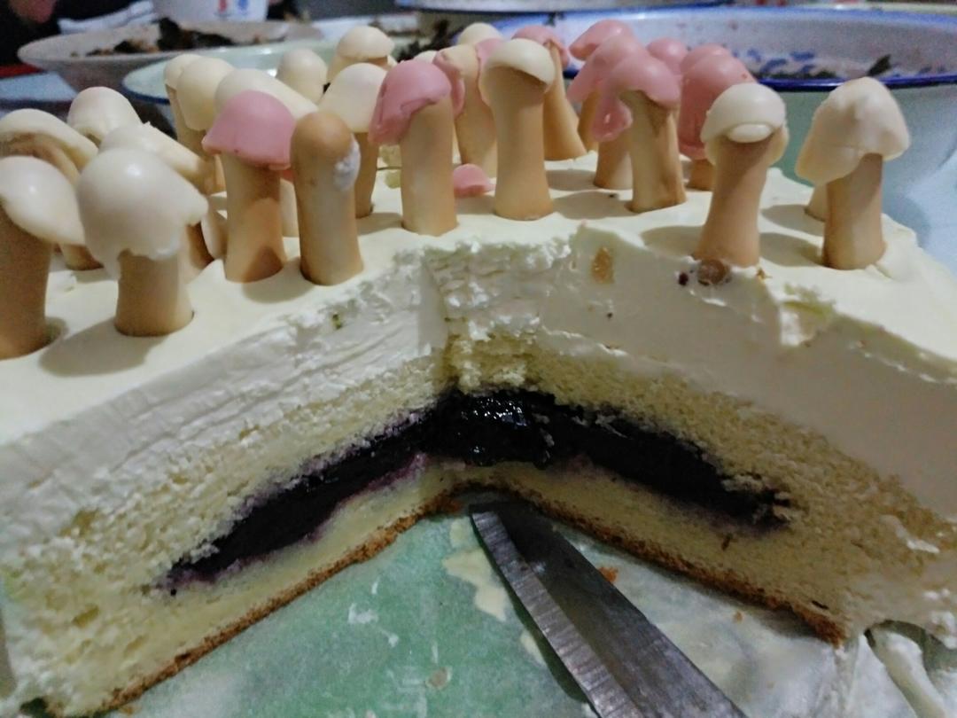 六寸夹心奶油蛋糕