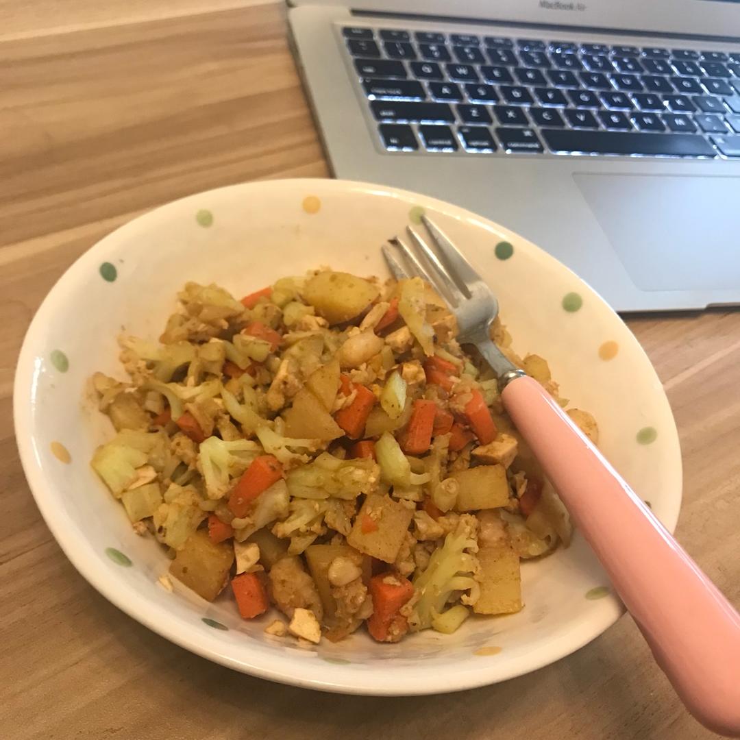 创意减脂餐：减脂花菜炒饭