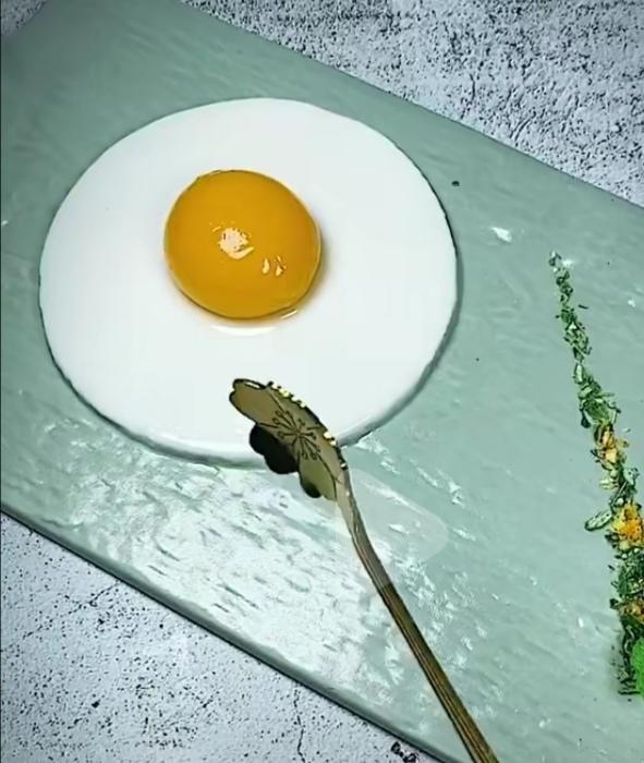 芒果爆浆煎蛋