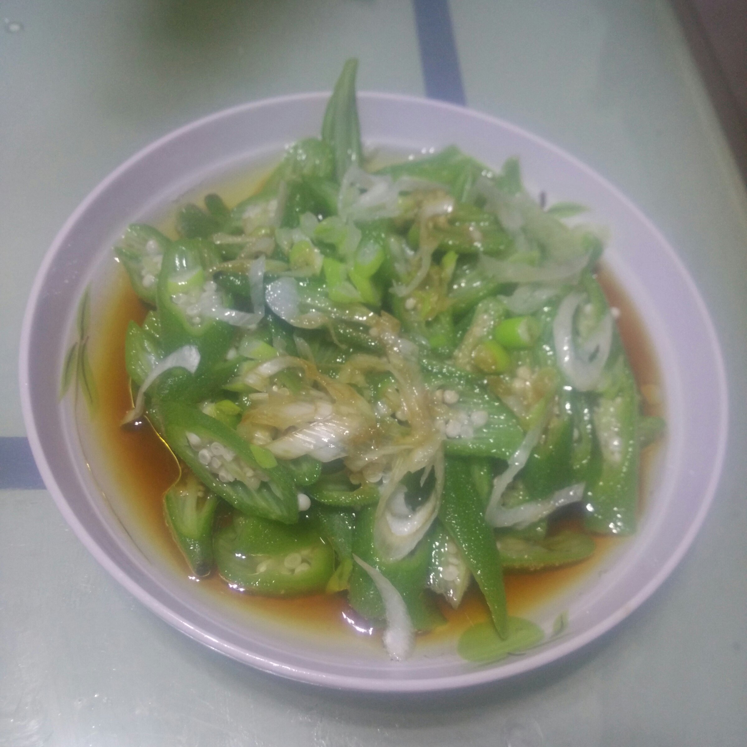 葱油秋葵