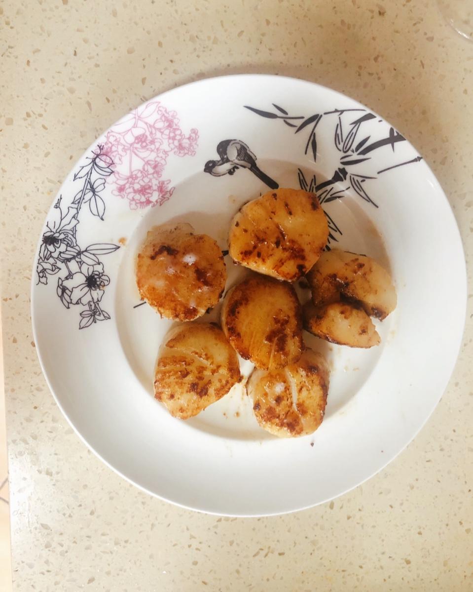 香煎黄油贝柱