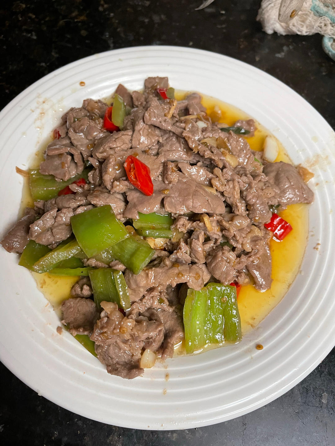 🥙香辣鲜嫩的泡椒牛肉，真的太好吃了，晚上多干了两碗饭🍚🍚，酸酸辣辣开胃的下饭菜