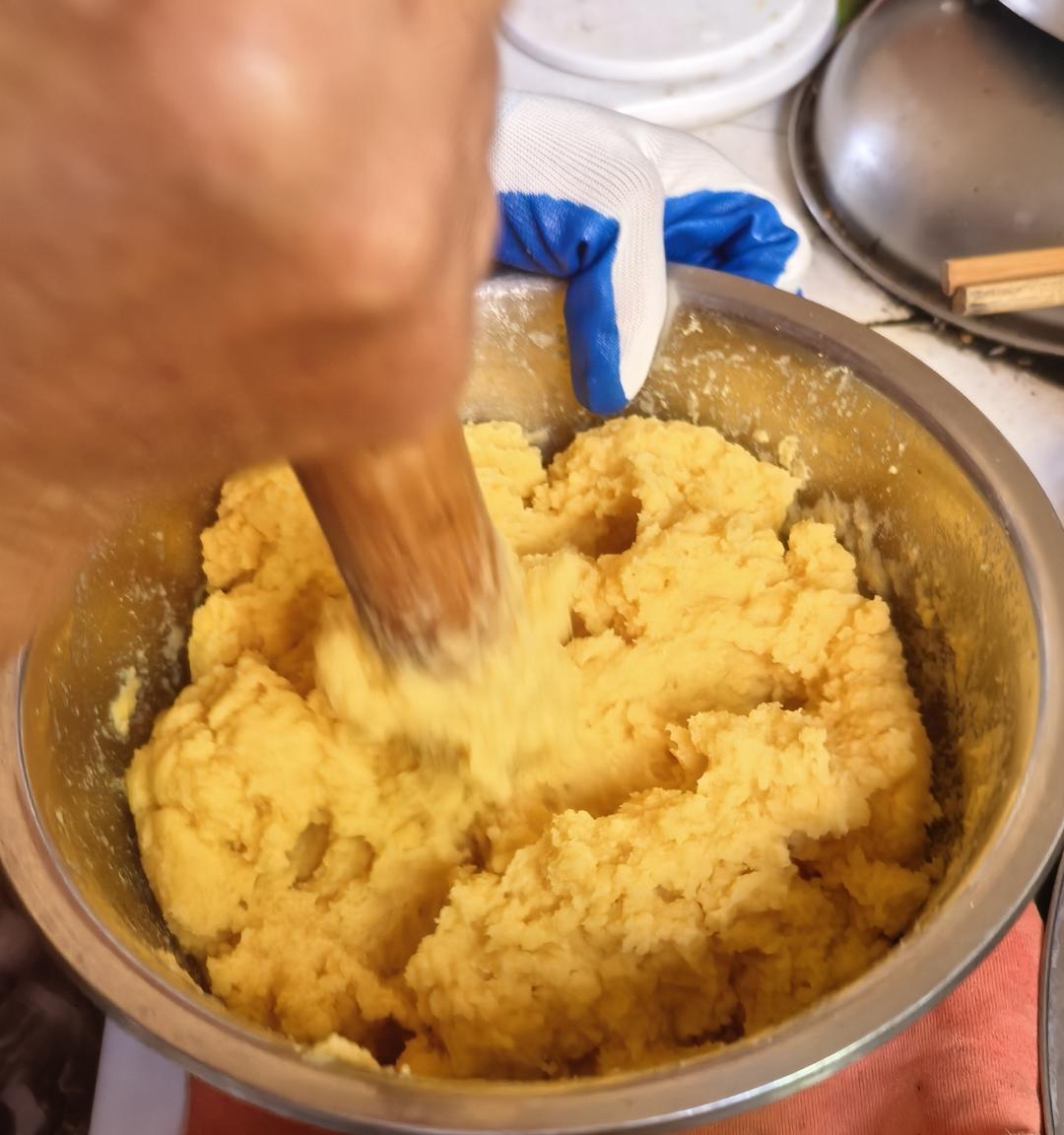 玉米饼（100%玉米面）的做法 步骤3