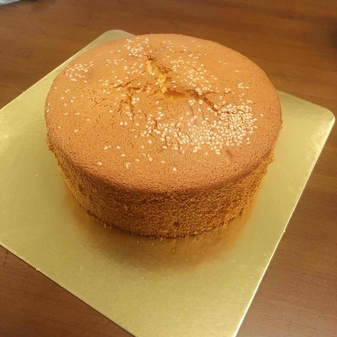 6寸戚风蛋糕零失败版