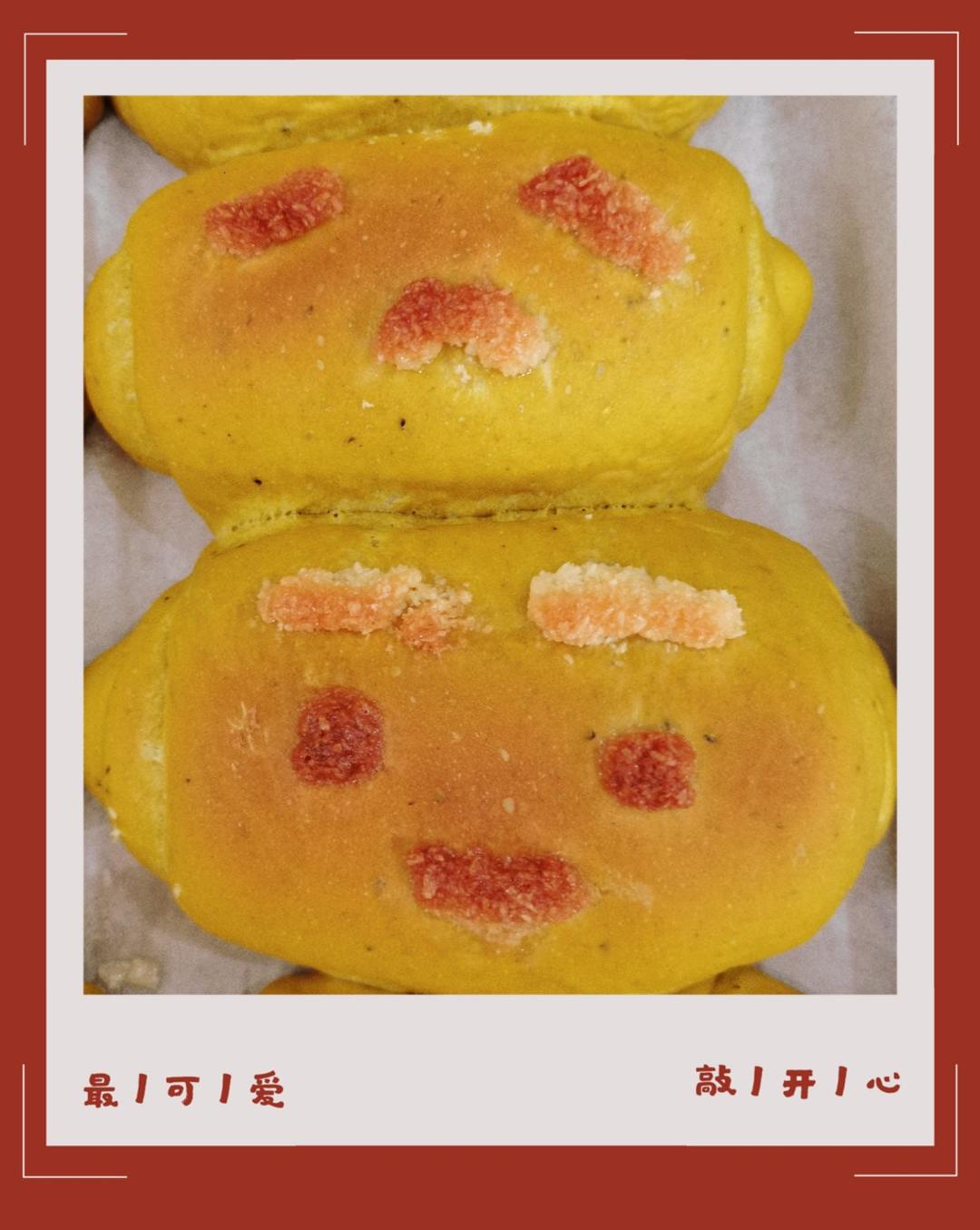 无一滴水的南瓜老面包