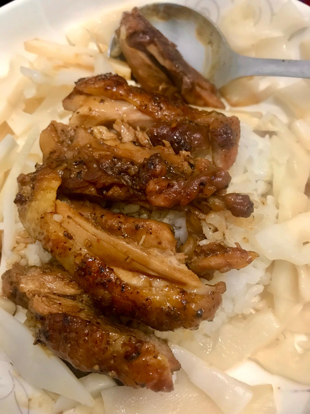 照烧鸡腿饭