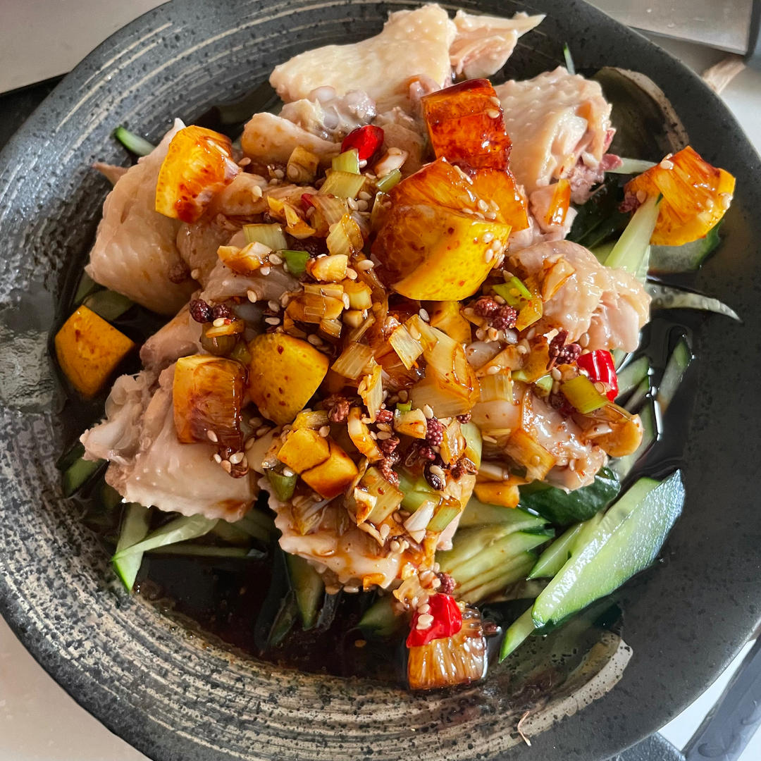 燃爆味蕾‼️巨开胃的椒麻口水鸡，麻辣鲜香💯