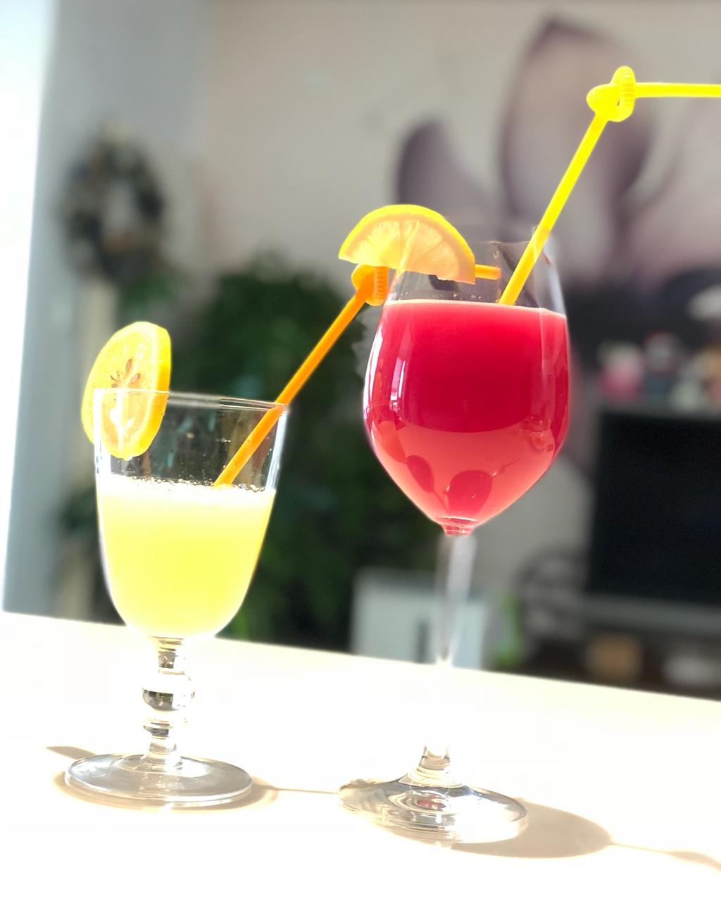 仙人掌果柠檬水