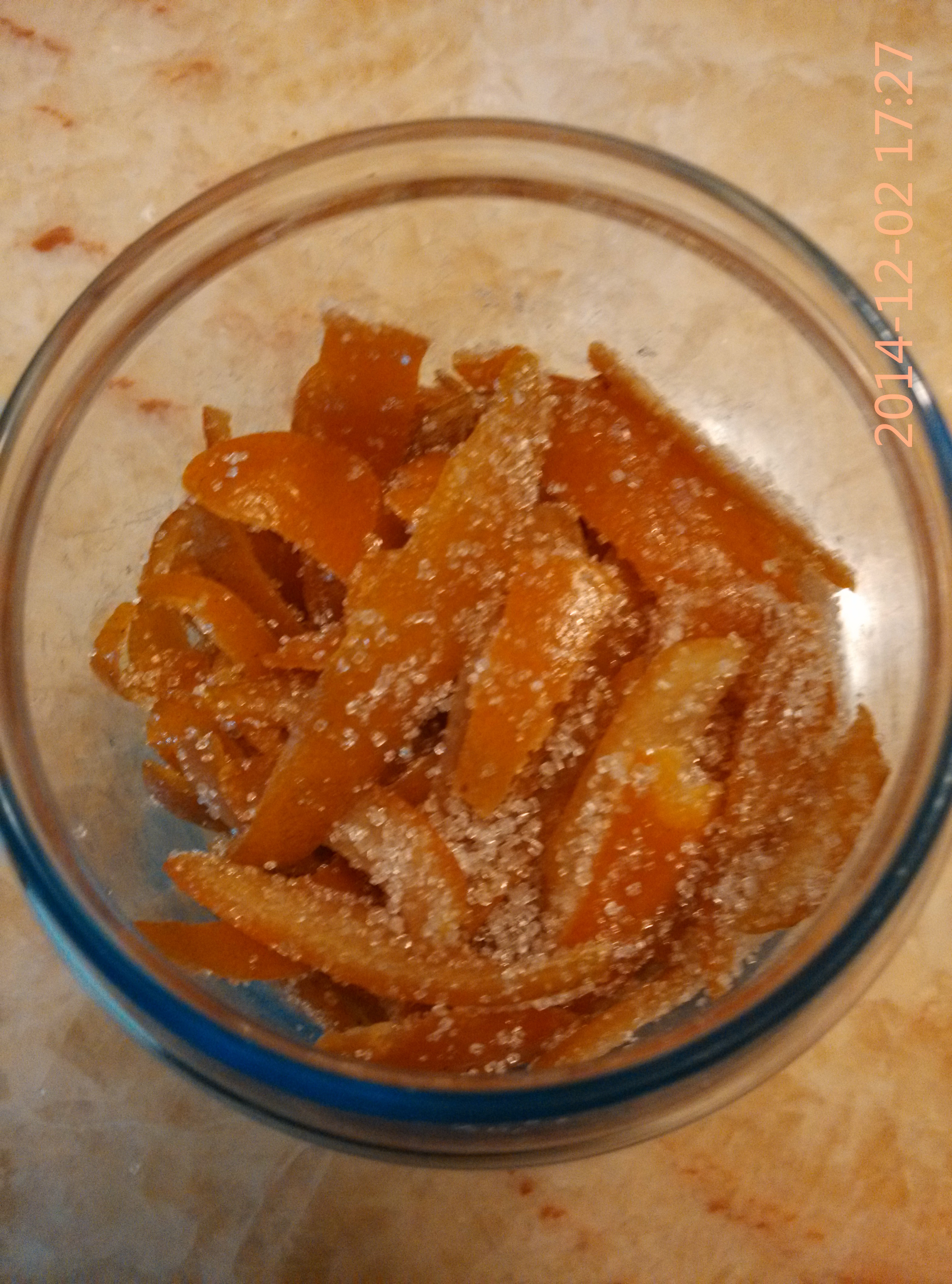橙皮蜜饯