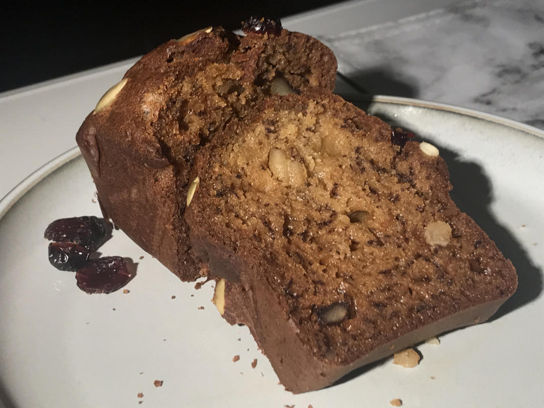 简易版香蕉核桃蛋糕