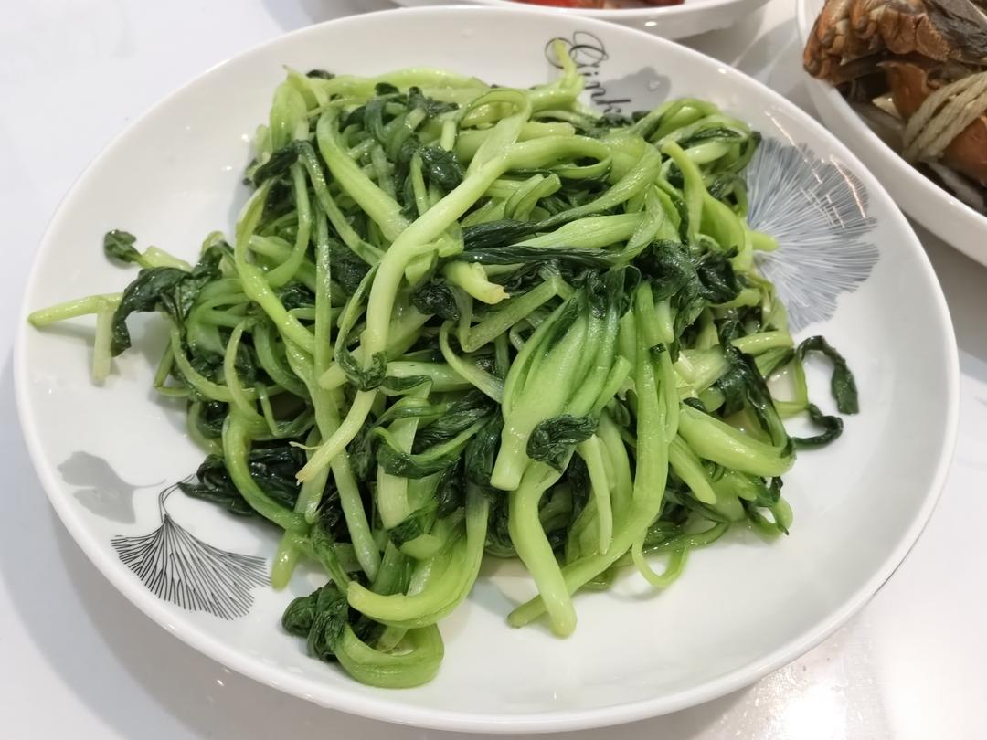 清炒鸡毛菜（小油菜苗）