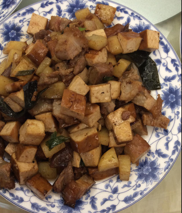 下饭神器---老干妈炒香干