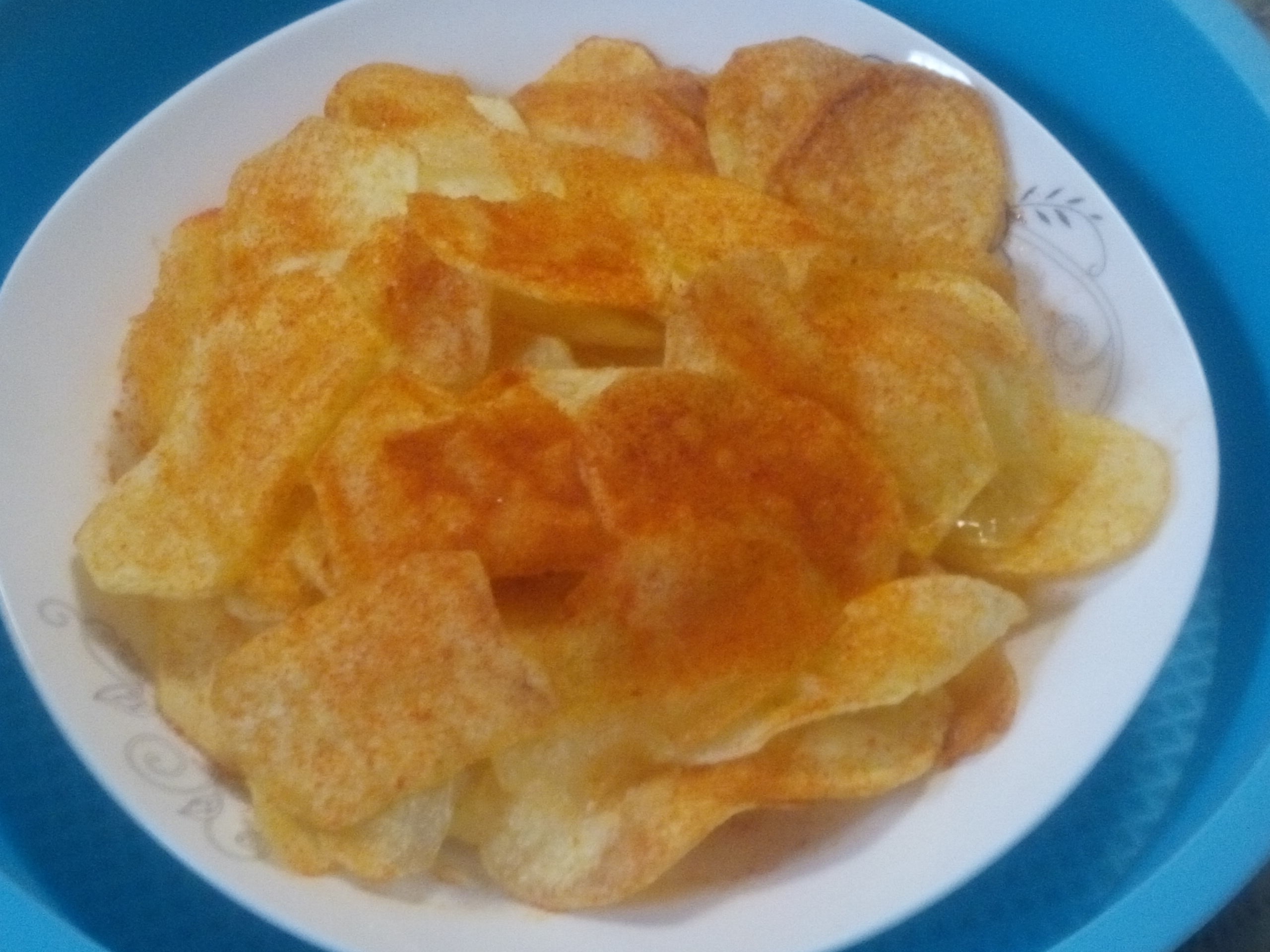 爱薯片吗，自己也能轻松制作哦丨炸薯片 · 圆满素食