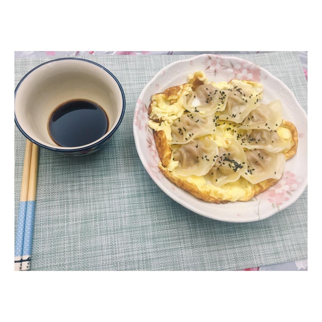懒人快手抱蛋煎饺