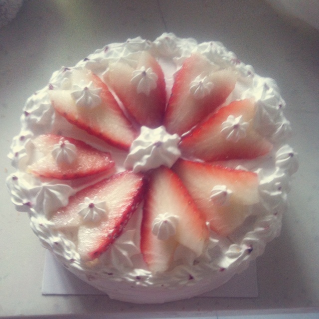 6寸原味戚风蛋糕