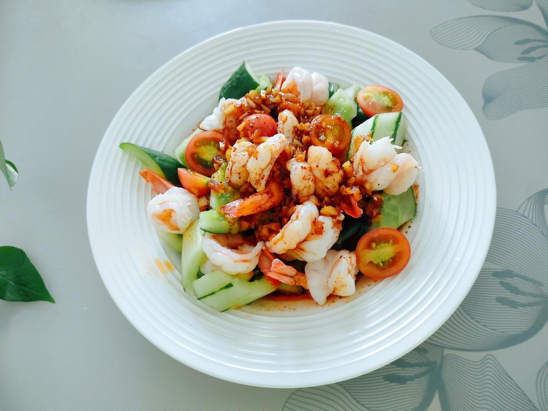 夏天就要吃清爽的！🍤虾仁这样拌，鲜美爽口！营养师都夸赞👍