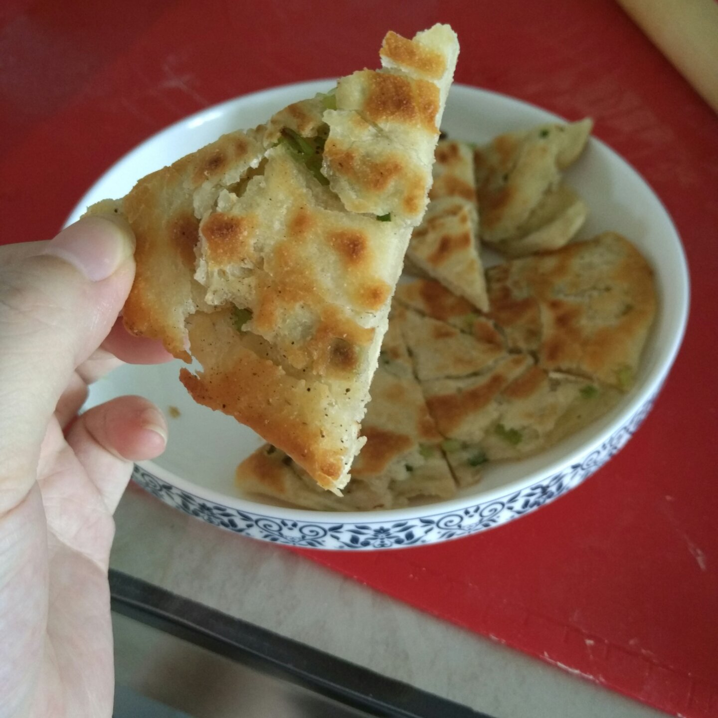 葱油饼（附详细步骤图）