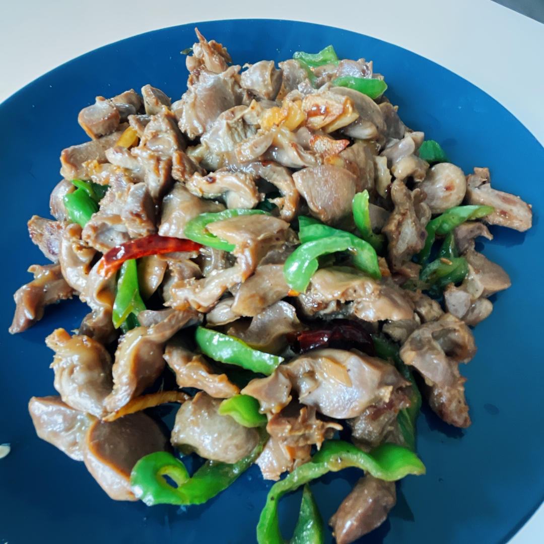 湖南口味香辣鸡胗