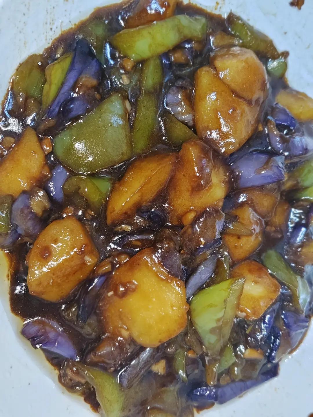 超级下饭的地三鲜