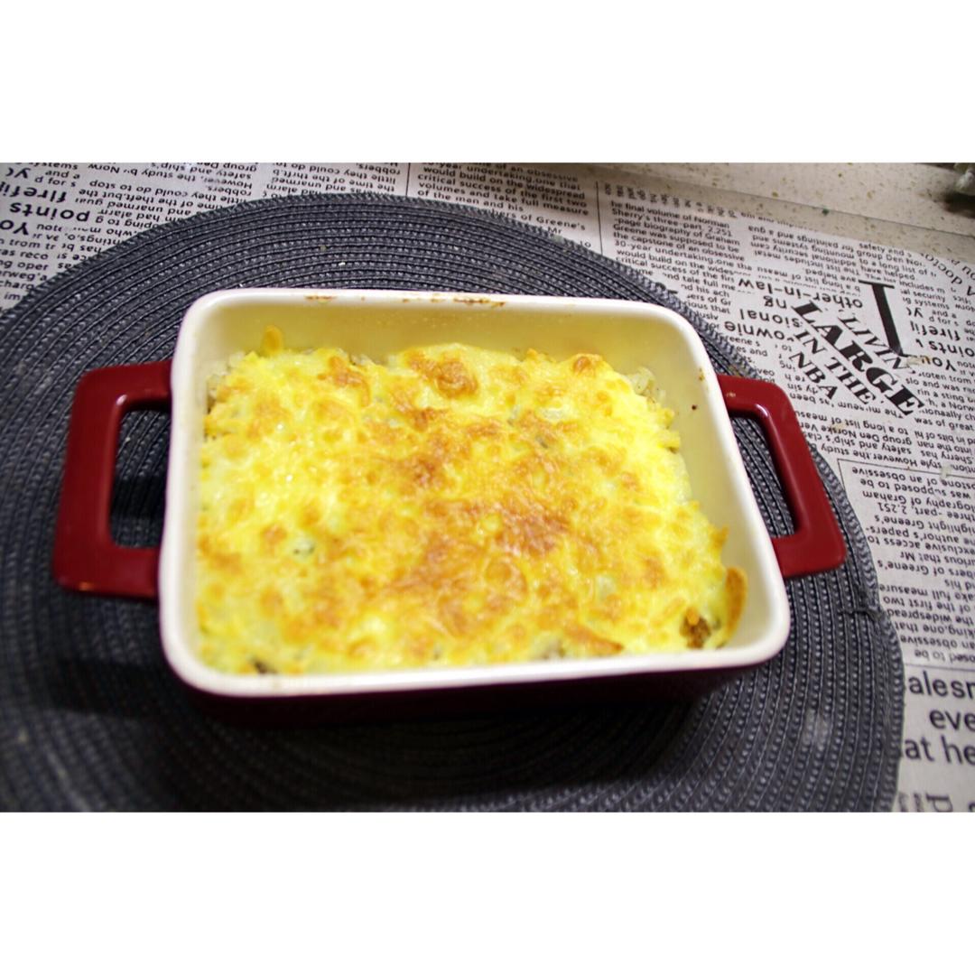 #视频#德普烤箱食谱：海鲜焗饭