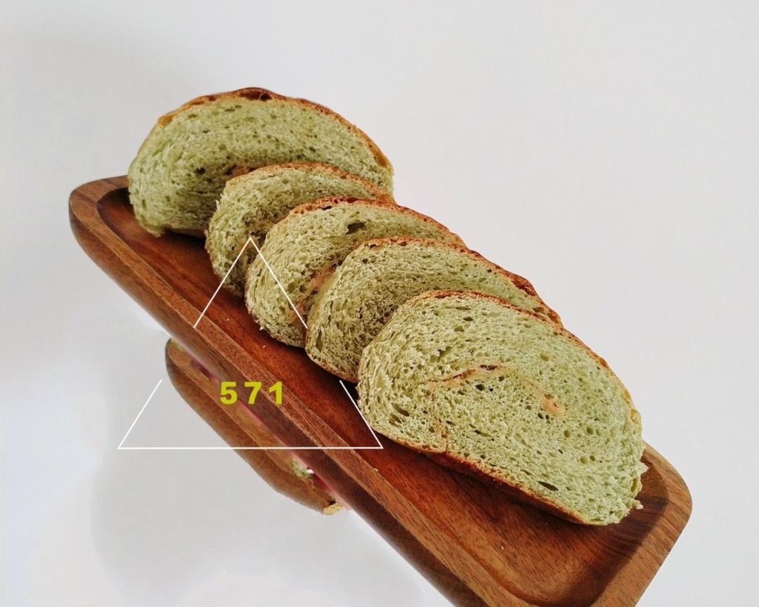 抹茶小面包的做法