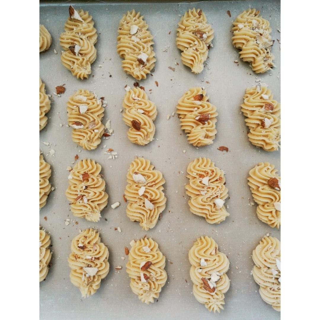 【酥松轻盈口感】柠香波纹曲奇