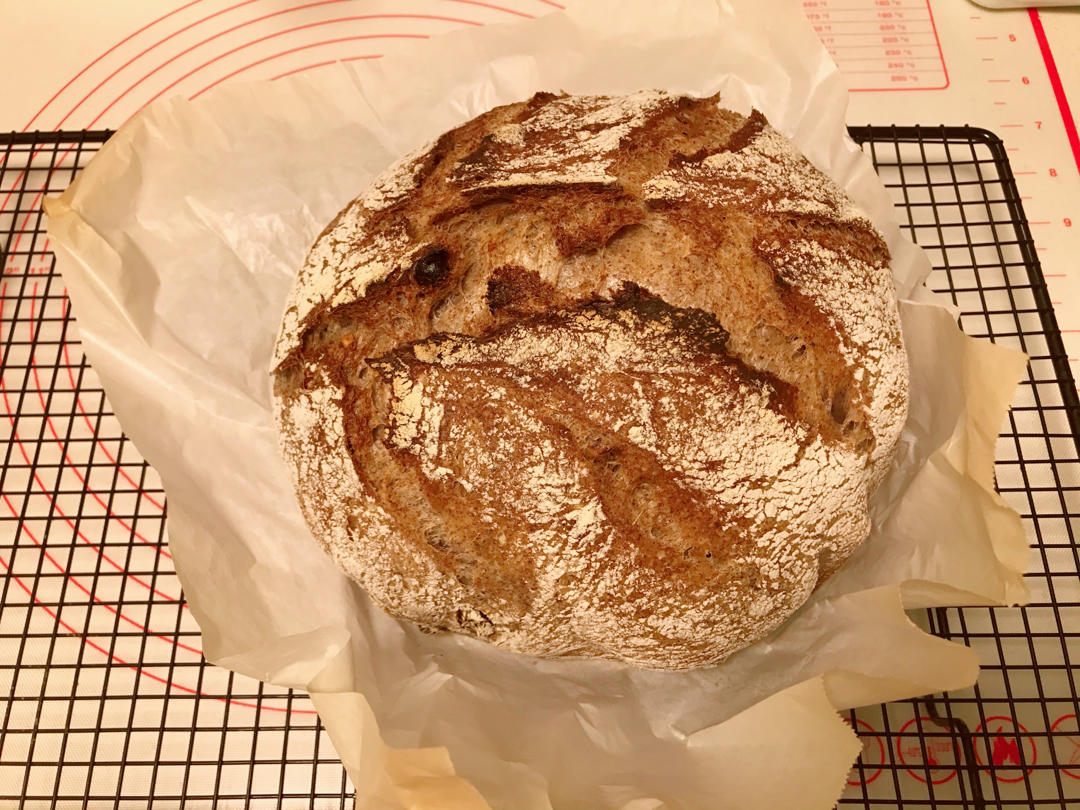 超容易做的黑麦软欧包