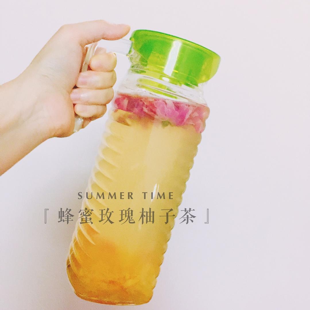 蜂蜜柚子玫瑰茶