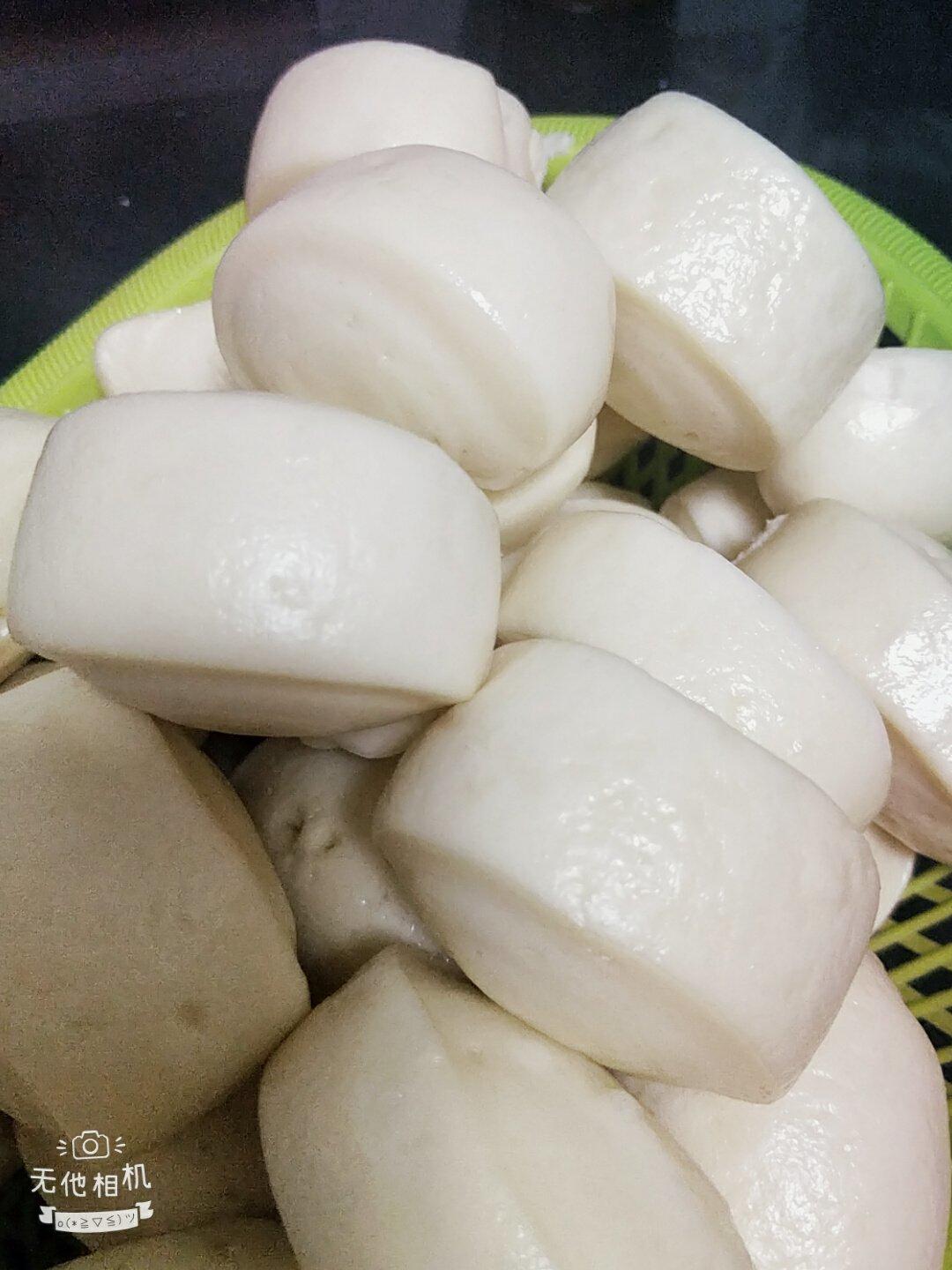 红心火龙果汁奶香刀切小馒头