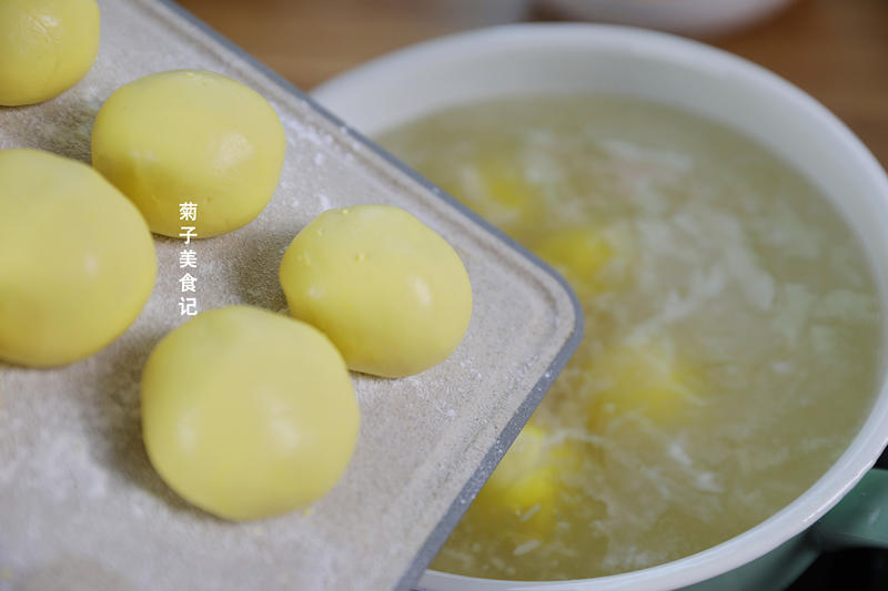 黑暗料理芒果汤圆的做法 步骤10