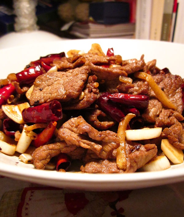 小炒牛肉