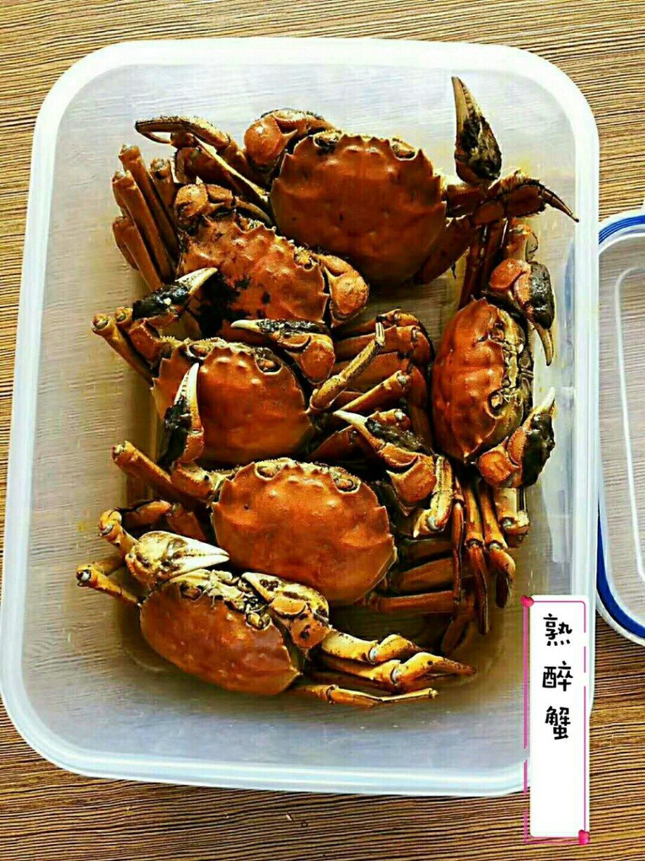 江南熟醉蟹