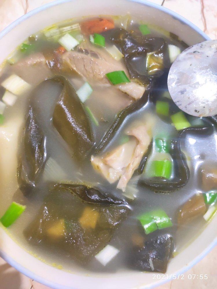 山药海带炖大骨汤