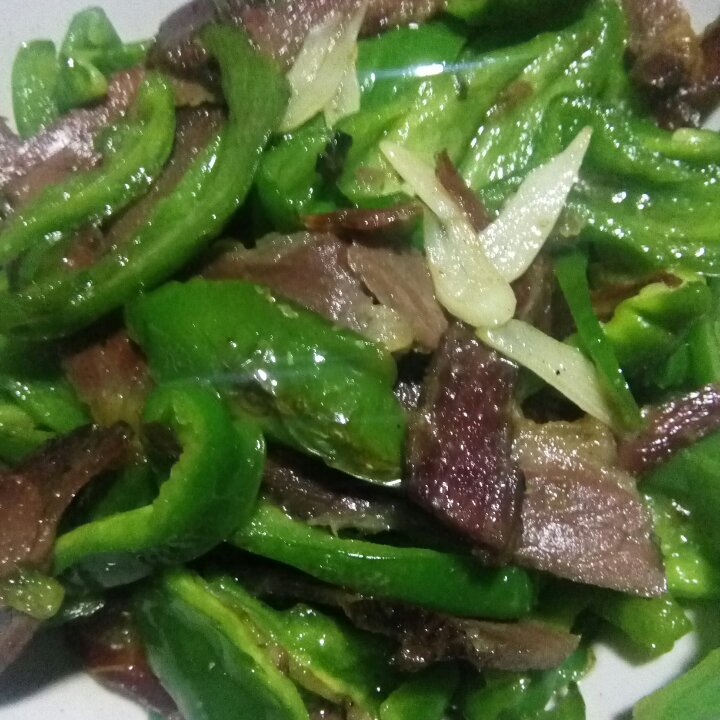 青椒炒腊肉