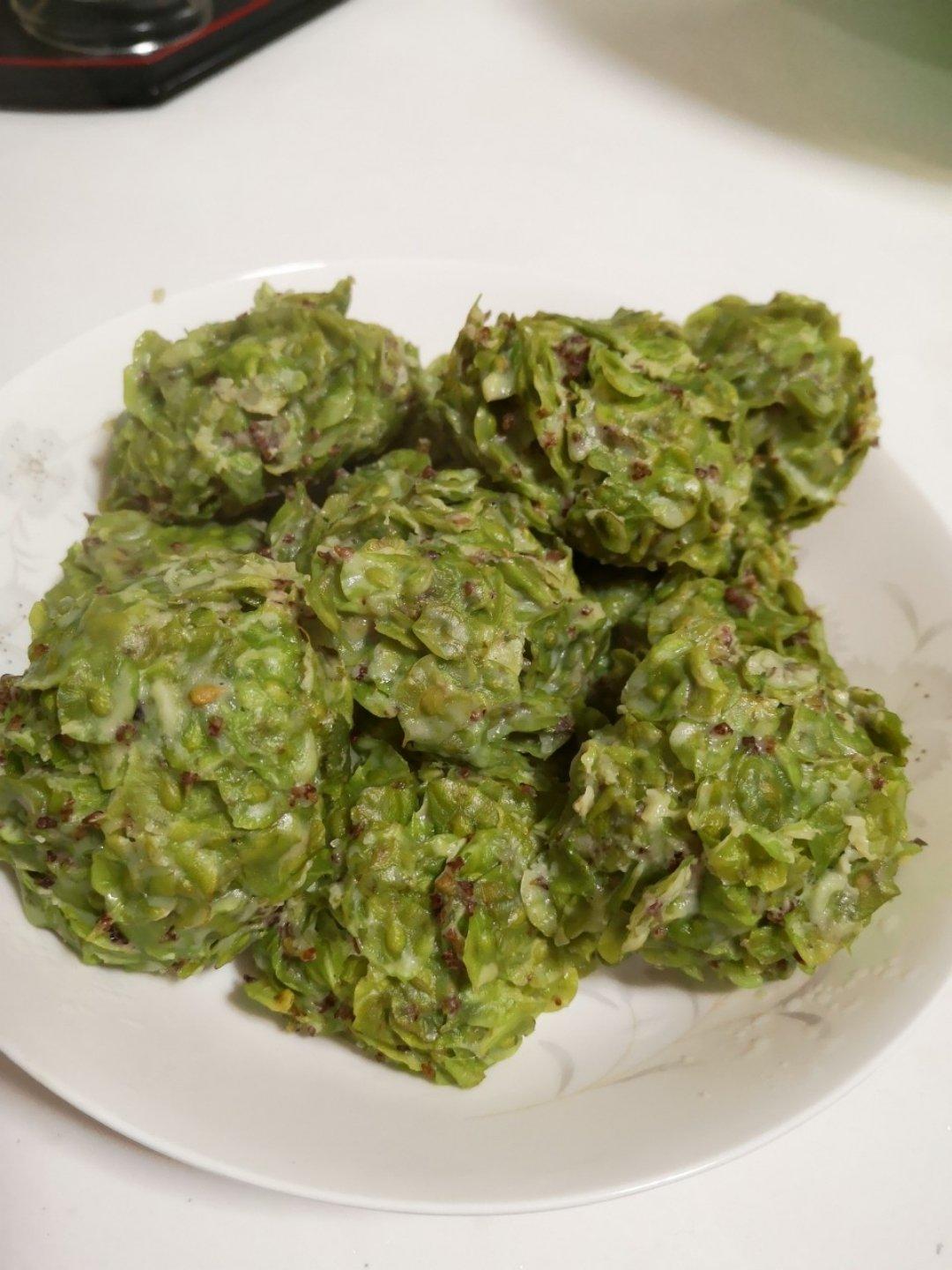 自制榆钱窝窝头