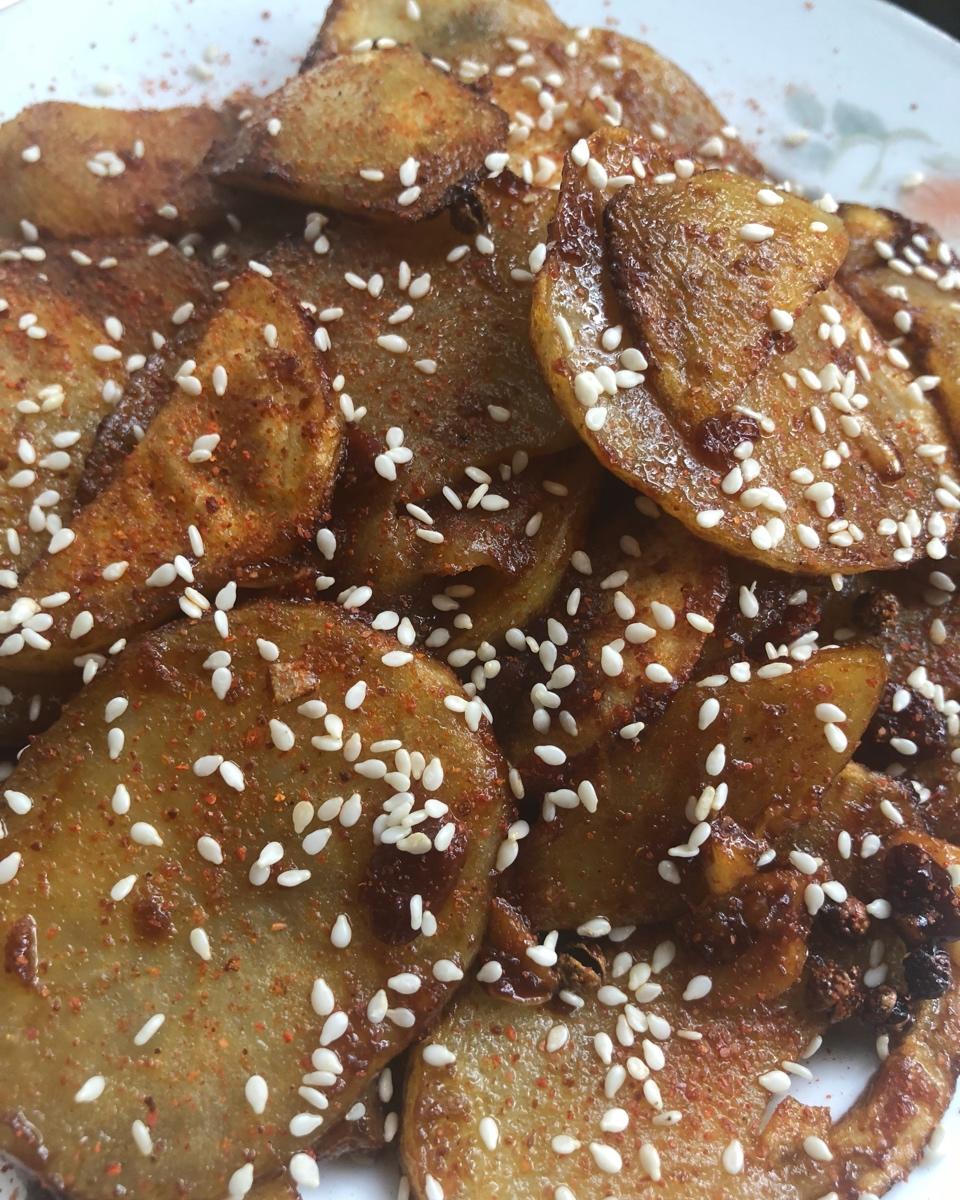 干锅土豆片